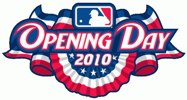 MLB Opening Day 2010 Primary Logo iron on transfers for clothing